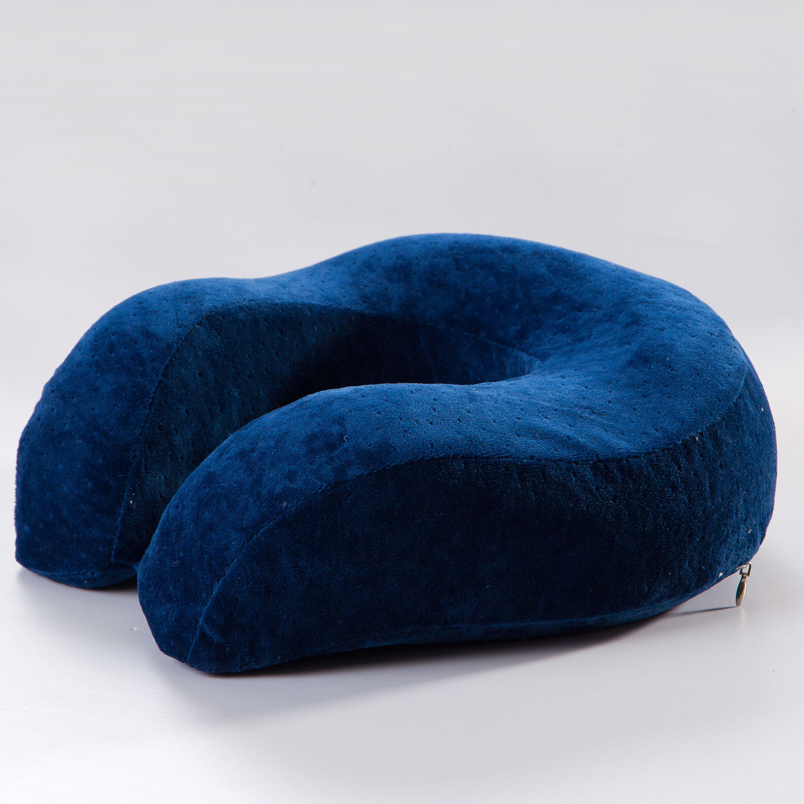 Us memory foam u-formet reisepute nakke bil hodestøtte luftpute for reisekontor lur hodestøtte luftpute nakkepute: Marineblå