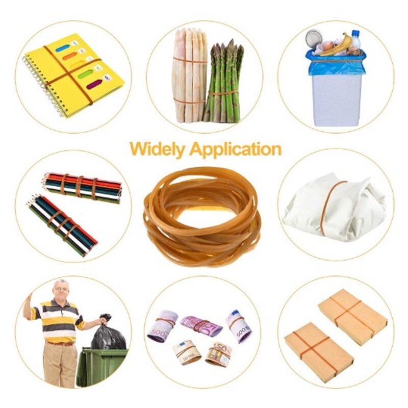 70*3Mm Rubber Bands, sterke Elastische Bands Esee Zware Prullenbak Band Voor Home Office Supply, Vuilnisbakken, Mappen