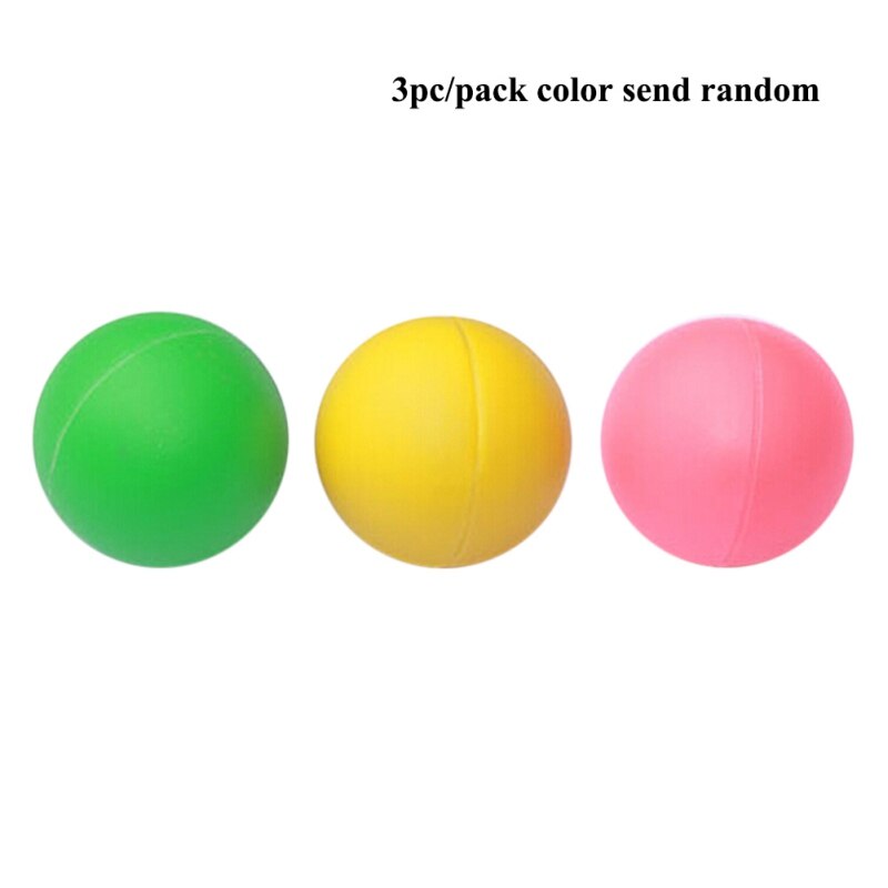 Board Badminton Racket Strand Zeven Lagen Van Hoogwaardige Populier Hout Tafeltennis Racket Willekeurige Kleur: 3PCS BALL