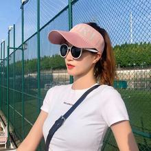 4 @ # Mannen Vrouwen Outdoor Sport Tennis Zon Cap Vrouwelijke Zomer Lege Top Cap Toevallige Koreaanse Ademend Zon eend Tong Cap