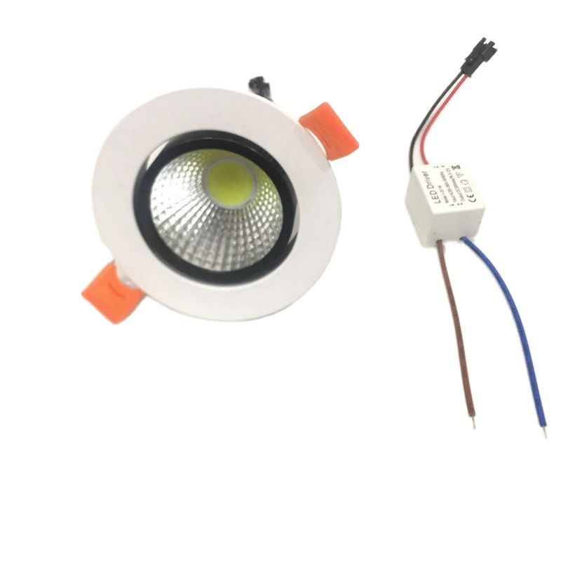 Spot light engros споты потолочные 10 stk 85mm diameter hvid lampe 3 w led einbauleuchte rund vers