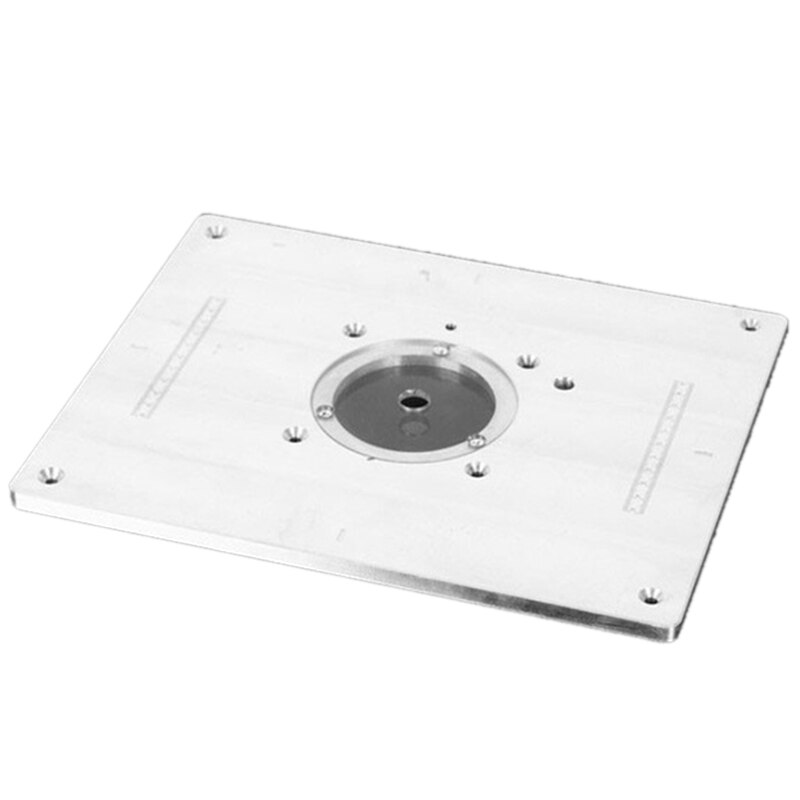 Trimmen Machine Flip Plaat Graveermachine Elektrische Hout Frezen Gids Tafel Afkanten Board Houtbewerking Werkbank