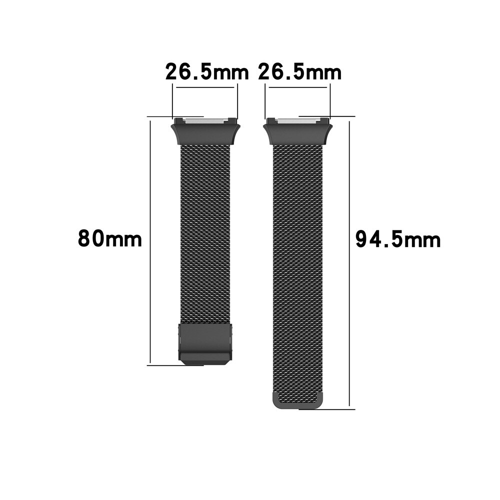 Bransoletka dla Fitbit ionic opaska z inteligentnym zegarkiem pasek dla Fitbit ionic paski metalowe ze stali nierdzewnej wymiana opaska sportowa na nadgarstek