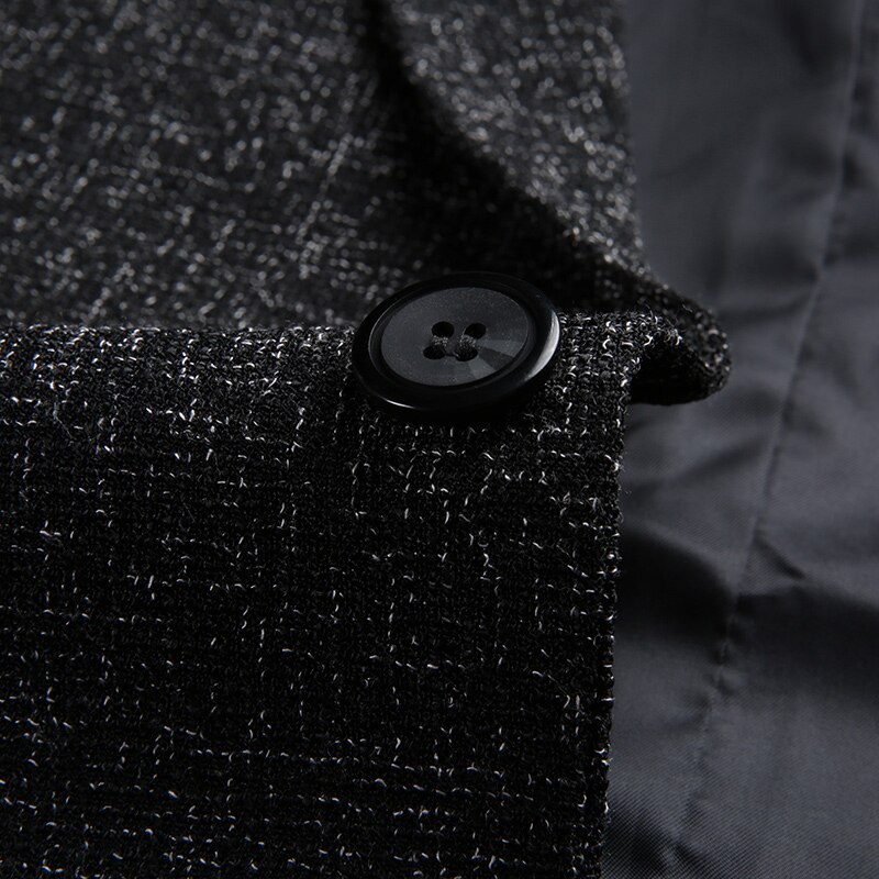 Märke kavaj kavaj herr enkelknapp slim fit kostym kappa koreansk svart klänning kavaj fritidskläder för män