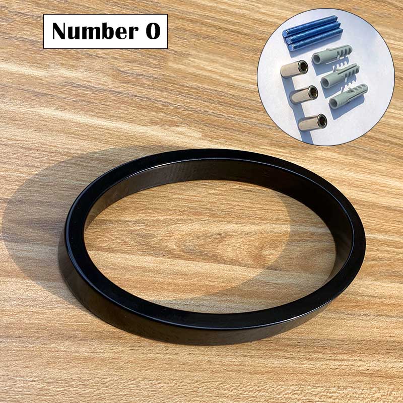 5 Inches Black House Numbers Letters Door Plates Floating Outdoor Address Sign Plate For Yard Door Plaque Number Modern Mailbox: Blue