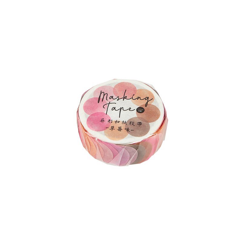 Stickers ronds colorés bonbon pour Scrapbooking, en papier coloré bonbon, ruban de décoration en Washi, papeterie créative pour fournitures scolaires, 100 pièces