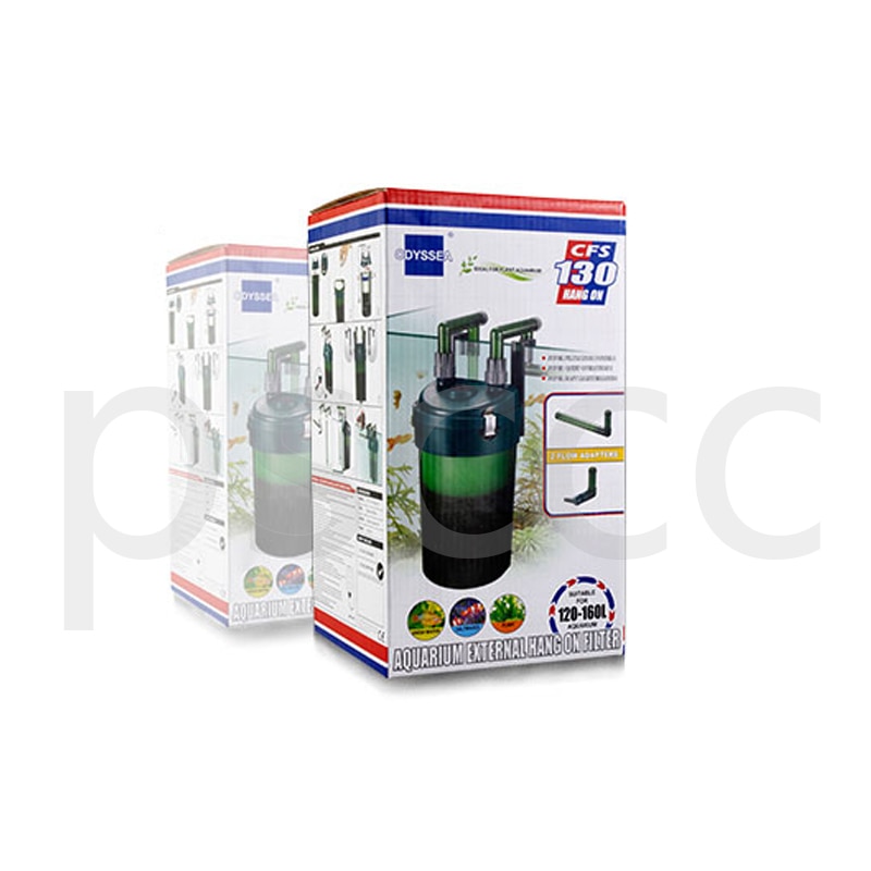 Filtro externo multifunción para colgar, 6w, 500l/h, adecuado para acuario de 40-60cm de longitud