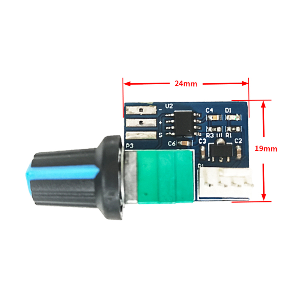 Enkele Pwm Ventilator Snelheidsregelaar Dc 12V Mute 4 Pin Computer Temperatuurregeling Schakelaar Voor Pc Cpu Koelventilator