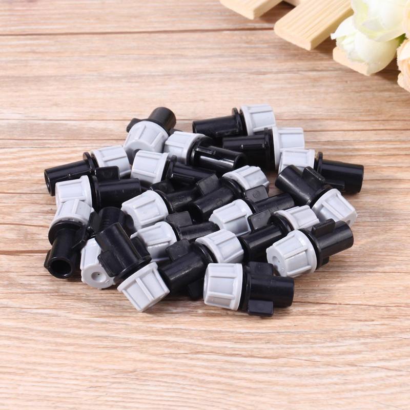 20Pcs Drip Irrigation Dripper Head Misting Nozzle Sprinkler for Garden Lawn Watering Kits Drip Irrigation Garden Tools