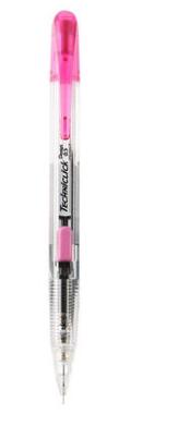 1 pcs Pentel Techniclick Mechanical Pencil 0.5mm PD105T Classic Side Press Automatic Pencil Japan Black/Blue/Green/Pink Color: 0.5mm Pink