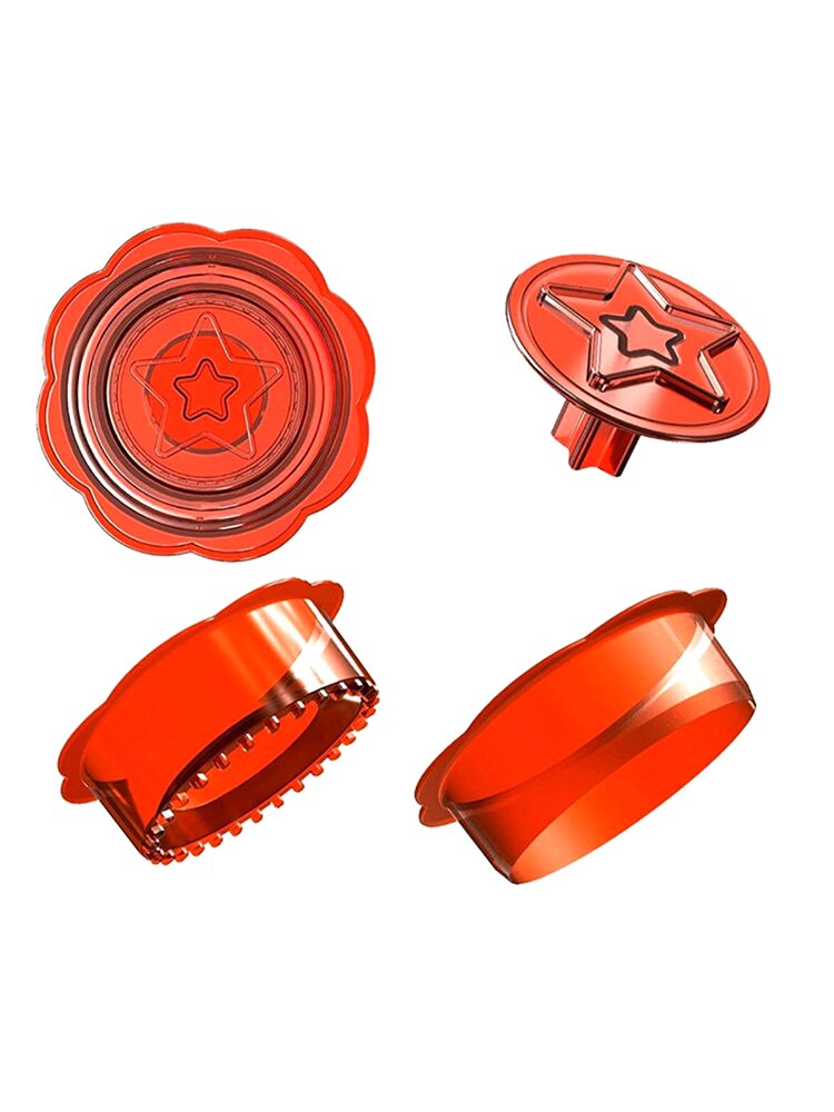 Sandwich Cutter And Sealer Pack Of 6 Uncrustables Sandwich Maker Bread Sandwich DIY Cookie Cutter For Boys And Girls Lunch Lunch