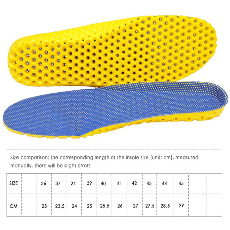 Ademend Inlegzolen Mannen Vrouwen Anti-geur Sport Run Geheugen Binnenzool Pad Comfort Zweet-Absorberende En Ademende Verdikte binnenzool