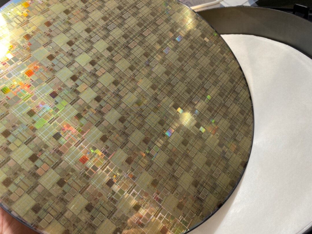 12 Inch Lithography Circuit Wafer Display Teaching Scientific Research