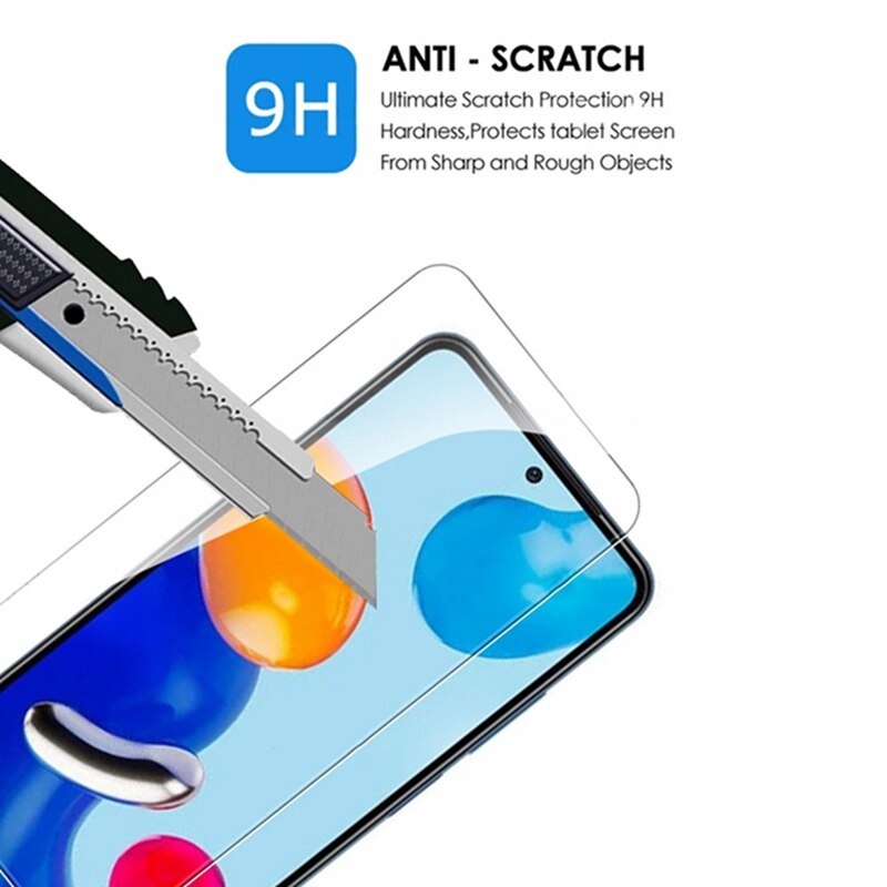 Protecteur d&#39;écran pour Xiaomi Redmi Note 11 Pro, en verre trempé 4 en 1, Film de protection d&#39;objectif d&#39;appareil photo