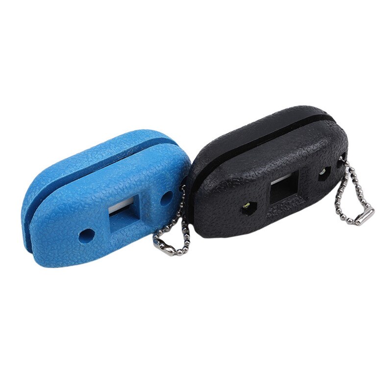 Afilador Universal ajustable de piedra arenisca blanca para Hockey sobre hielo, afilador de zapatos portátil de doble cara, accesorios para zapatos