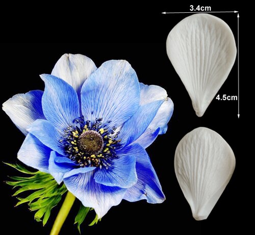 Silikonform „Perlenblume Rattan“ – Für Schokolade, Fondant, Harz & DIY