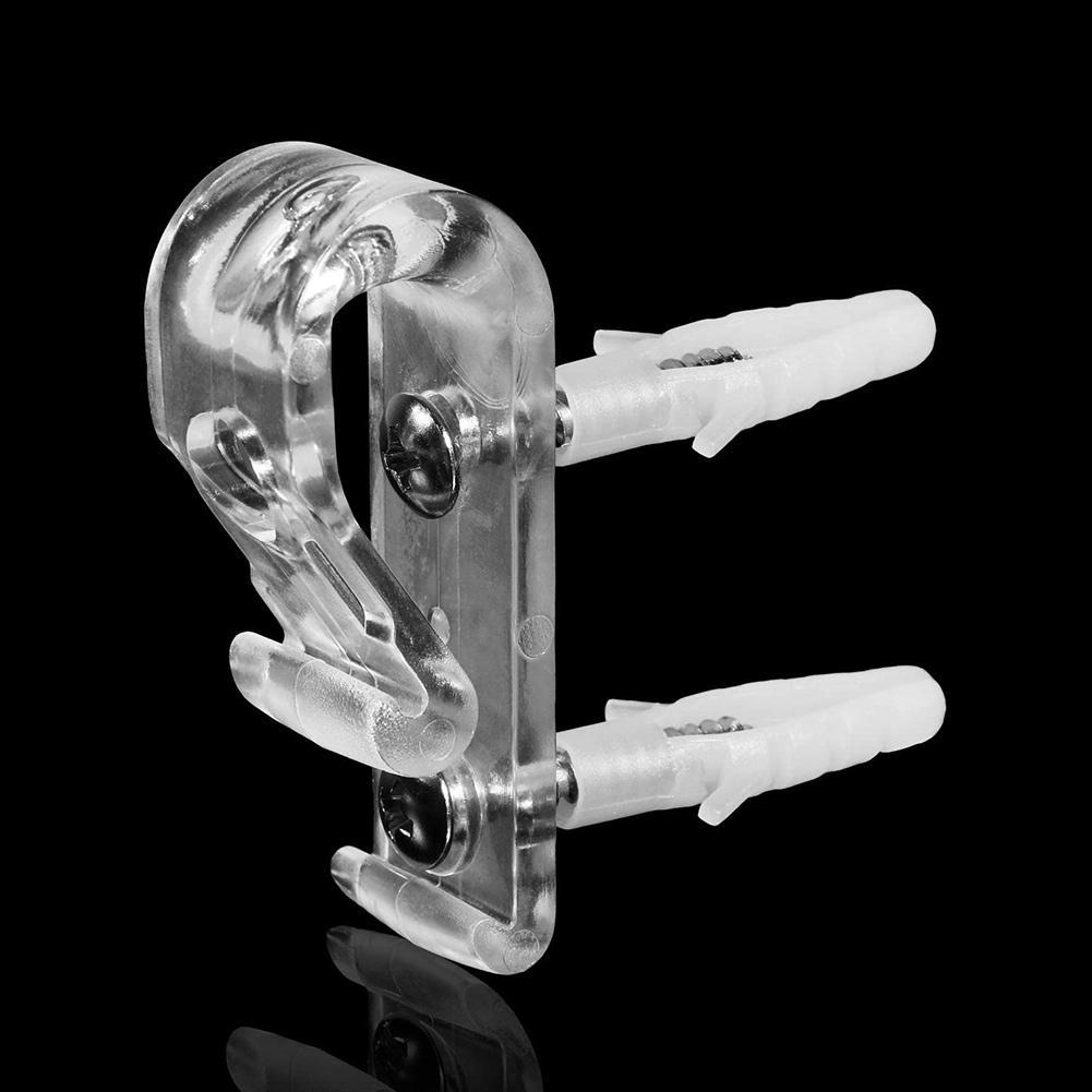 4pcs/set Child Safe Roller Blind Hook Fixed Clip Shutter Blind Rope Holder Vertical Roman String Cord Accessories Curtain C I8H4