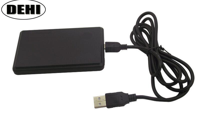 125KHz + 13.56MHz USB RFID Readers Dual Frequency Reader Proximity Sensor Smart Card Reader no Drive for Access Control