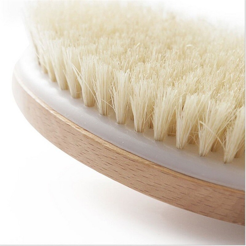 Natuurlijke Lange Hout Houten Voor Body Borstel Massager Voor Bad Douche Terug Spa Scrubber Natuurlijke Hout Voor Bad Borstel tool