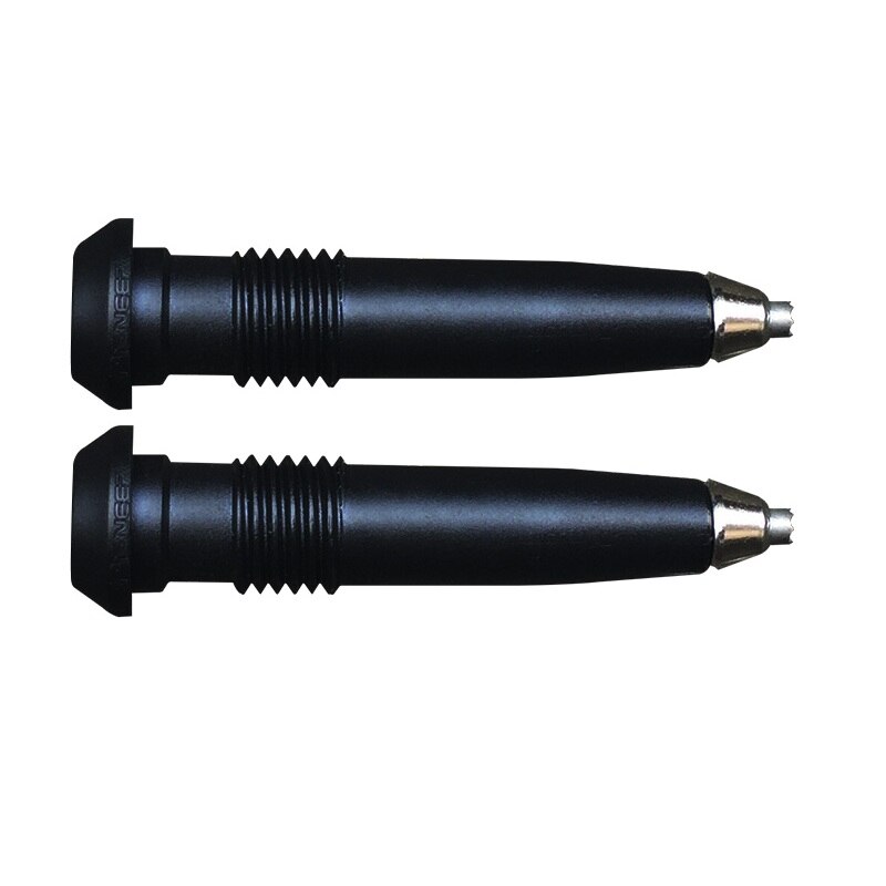 Puntas de acero de tungsteno para bastones de Trekking, repuesto de puntas para bastones de Trekking, accesorios para bastones de senderismo, 2 uds.: Default Title
