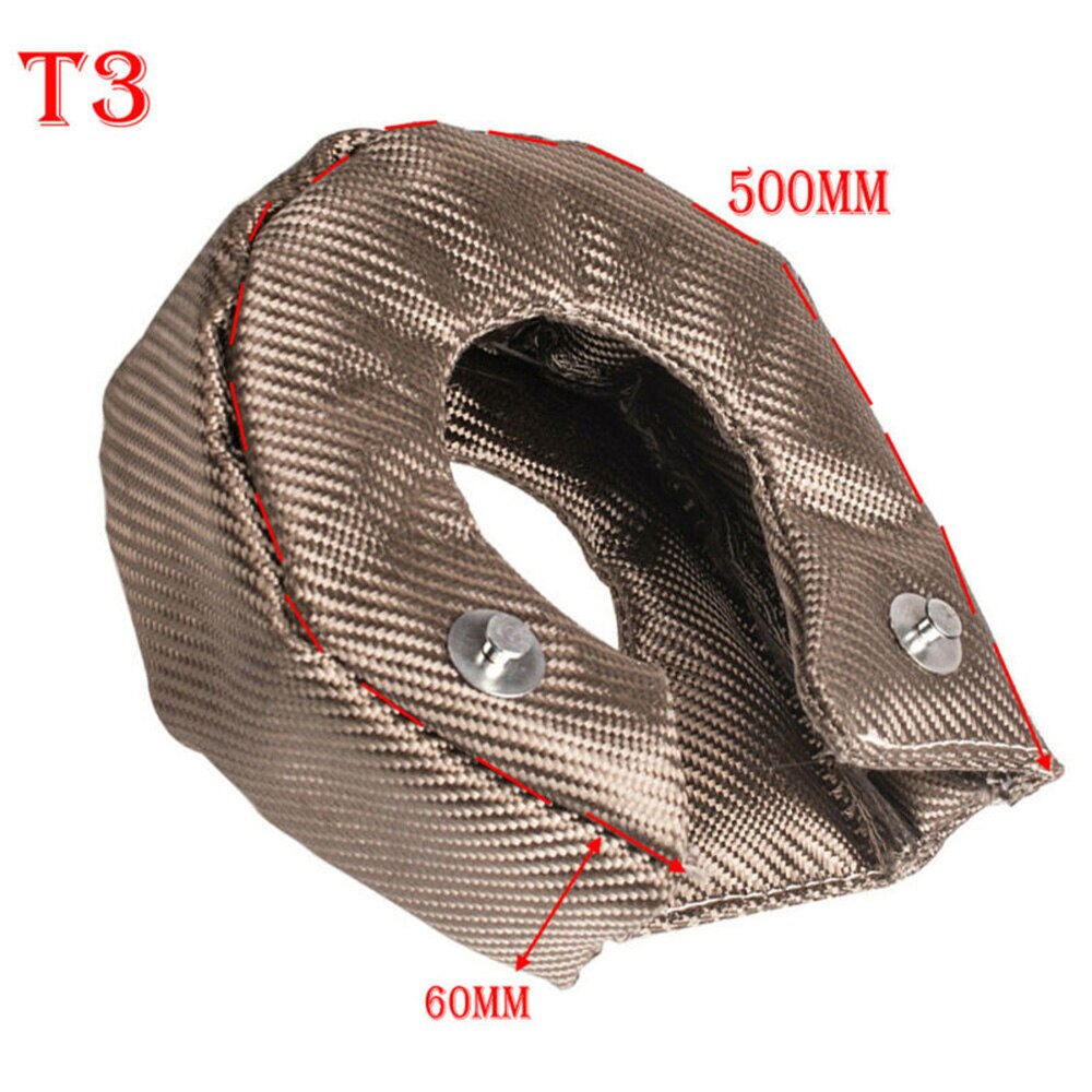 W/ Fasteners Titanium Turbo Blanket Heat Shield Tu... Grandado