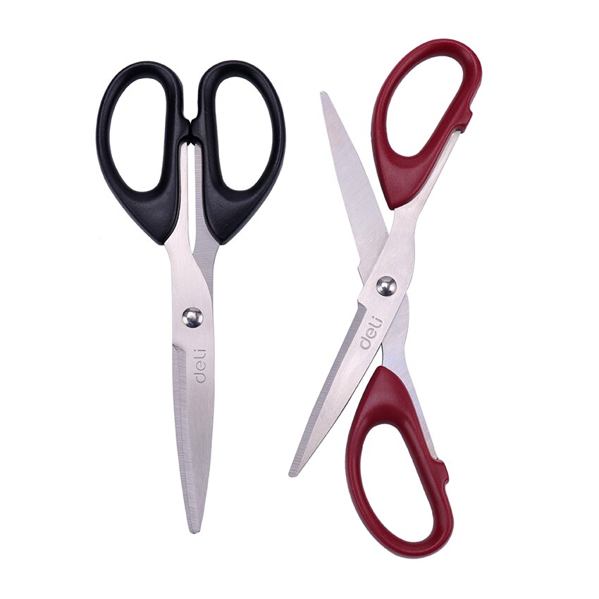 1PC Stationery Stainless Steel Scissors Office Student Crafts Paper Cutting Scissors Stationery Supplies