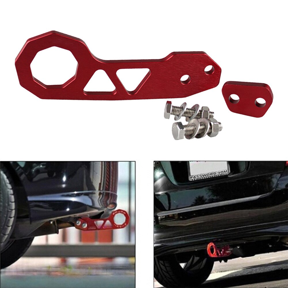 Universal Aluminum Alloy Car Auto Rear Bumper Trailer Hook Towing Tools for JDM Quick Deliver