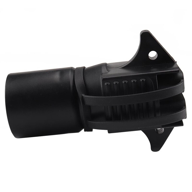 7 bladen  to 5 platte en 4 platte adapter voor campertrailer zwart
