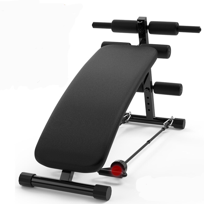 Indendørs foldbar sit-up bænk maskine justerbar push-up bænke abdominal muskel træner bord gym fitness udstyr: Type 2