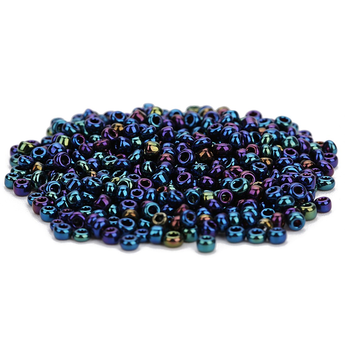 Deep Color Charm Czech Glass Beads Charms Seed Beads Kralen Glass Spacer Beads for Jewelry DIY Making DIY Bracelet: Blue multi / 2.5mm(apx 2800pcs)