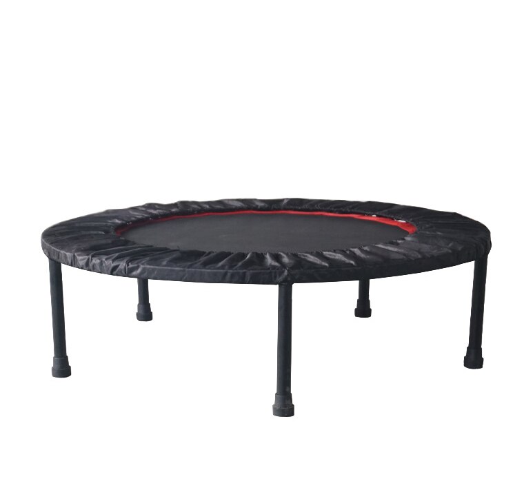 Trampolín plegable de 40 pulgadas para ejercicios de Fitness, con pasamanos, para adultos y niños, para saltar, equipo de Fitness, HWC,