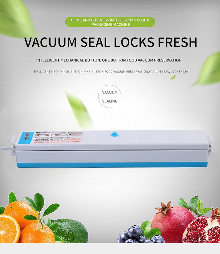 External vacuum packaging machine sealing machine small food preservation automatic plastic sealing machine heat sealing device