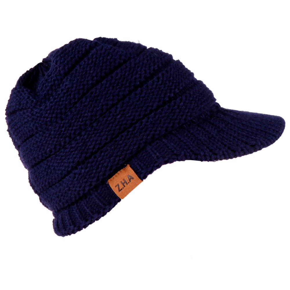 D adulto di alta qualità prodotto più venduto cappelli Unisex cappello all'uncinetto invernale cappello lavorato a maglia berretto da Baseball caldo caldo e confortevole