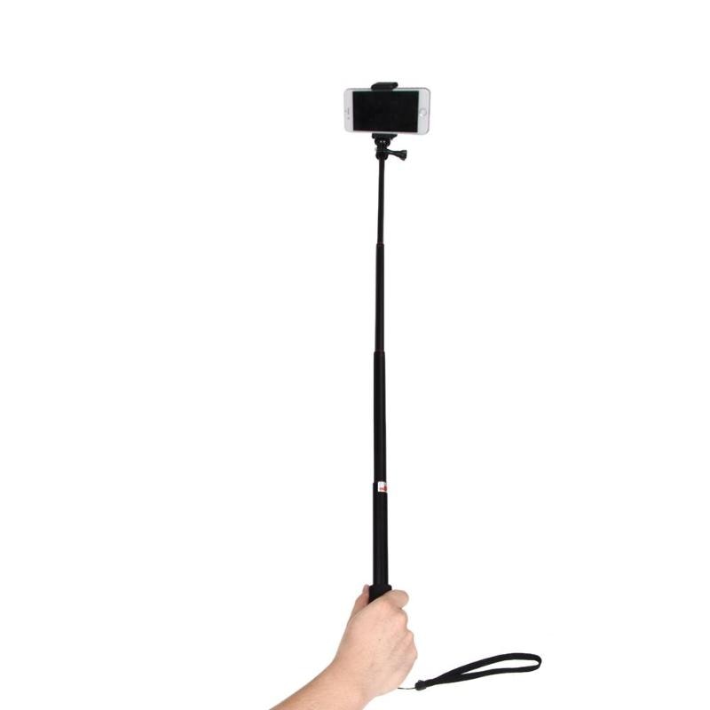 Palo Selfie monopie bajo el agua para Gopro Stick bastón extensible portátil Durable negro Selfie Handheld Sophie Sticks