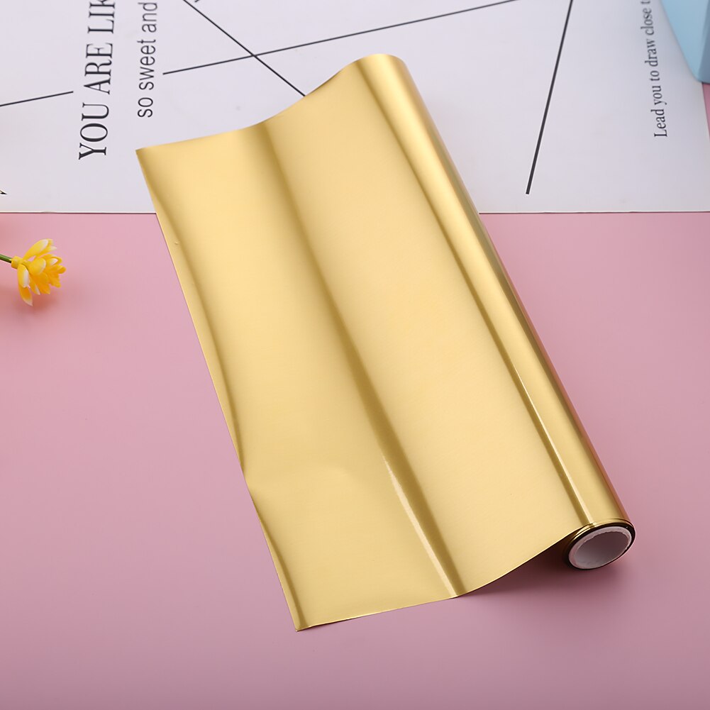 Rouleaux de feuille holographique à transfert de chaleur, 19.3cm x 5m, pour bricolage, artisanat