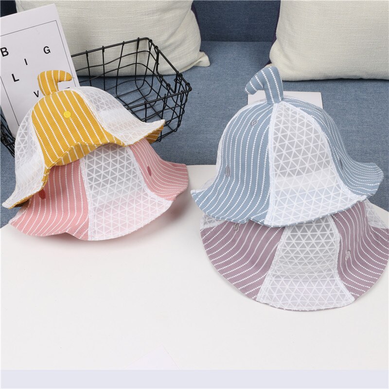 Baby Kids Cute Removable Anti-droplet Anti-Saliva Splash-Proof Dust-Proof Full Face Cover Safety Protective Fisherman's Hat Caps