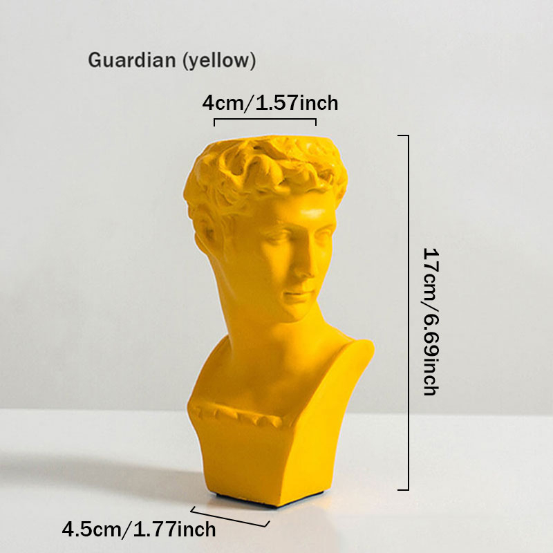 Venus Model Flowerpot Desktop Simulation Flower Arrangement Container Resin Model Handmade Artist Home Decoration