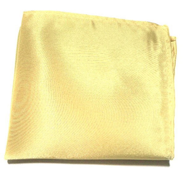 Luxus männer Platz Taschentuch Einfarbig Taschentücher Silk Hanky Anzug Tasche Handtuch Hochzeit Bankett Party 25 Farben: Color 15
