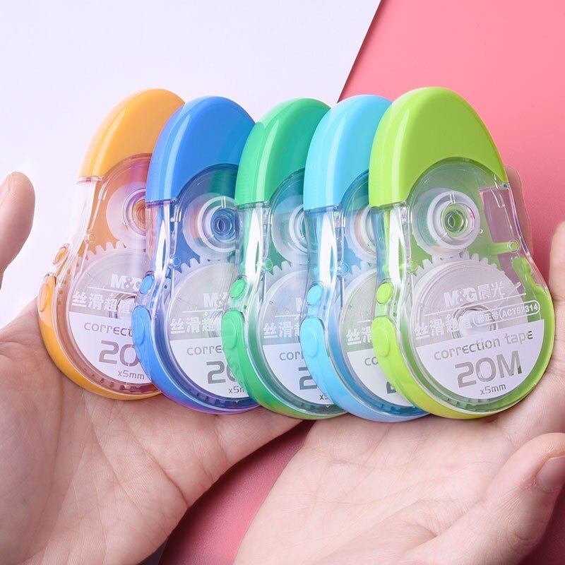 Lps Junior collège élève utiliser étude papeterie minimalisme Membrane transparente Multi fonction originalité ruban de correction