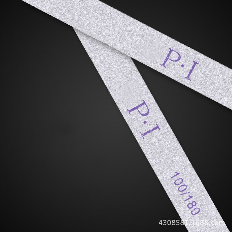 1Pcs Square Nail File 100/180 Half Moon Sandpaper Nail Sanding Blocks Grinding Polishing Manicure Care Tools