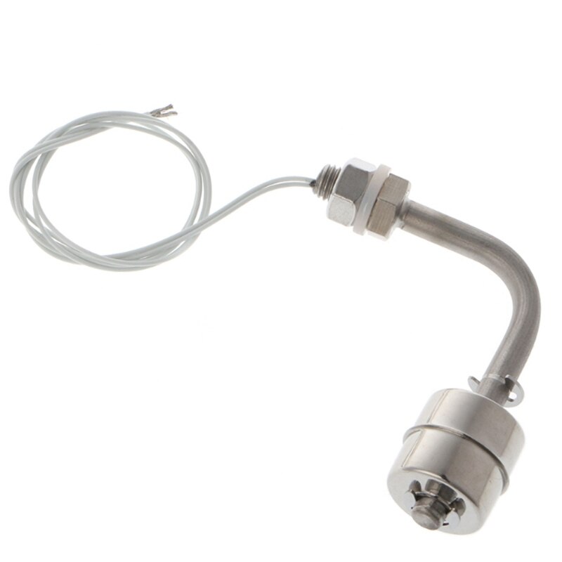 Stainless Steel Float Switch Right Angle Vertical Head Liquid Water Tank Level Sensor