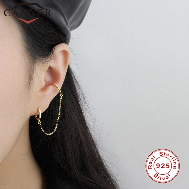 925 sterling zilveren ketting kwastjes oorbellen in geometrische eenvoudige ronde creolen oorclips gouden zilveren oorbellen sieraden