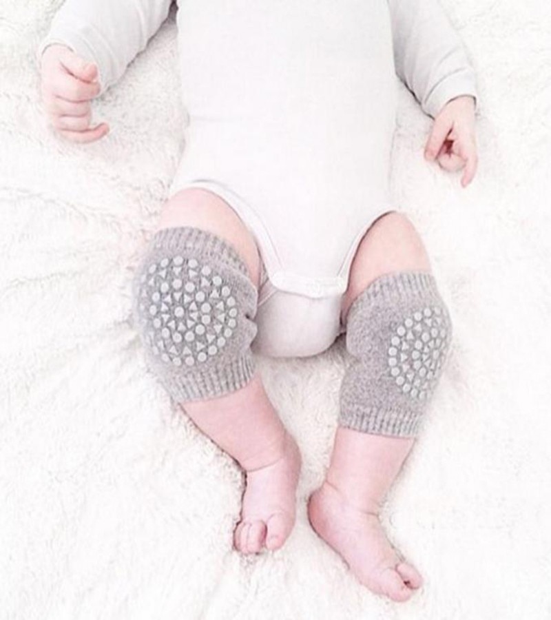 Smartbabyme Infant Baby Crawling Anti-Slip Knee Compression Sleeve Unisex Kneecap Coverage Accessories Cotton baby girl socks