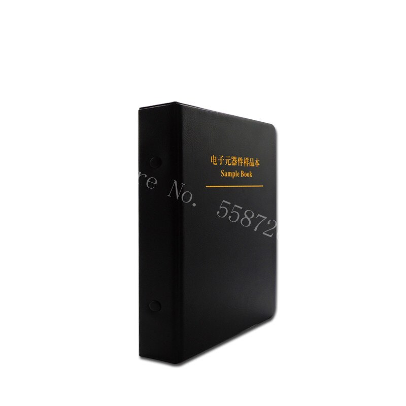 0201 0402 0603 0805 1206 1% 0R-10M SMD Resistor 170 Values*50pcs/each=total 8500pcs Resistance Component Package Sample Book