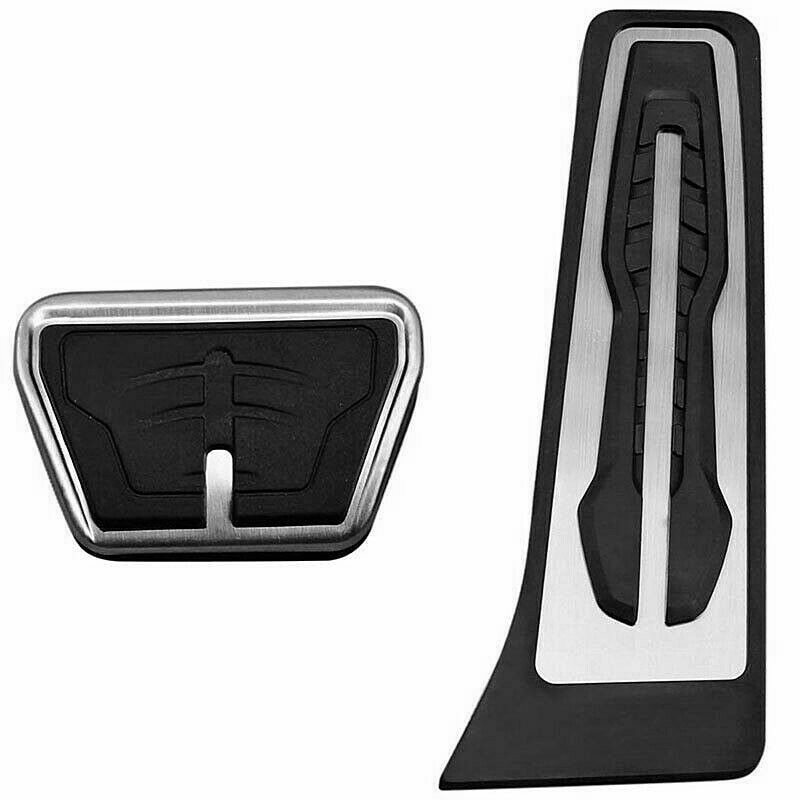 För bmw 5- serie  g30 g31 rostfritt stål bilacceleratorpedal bromspedaler täcker vilopedaler