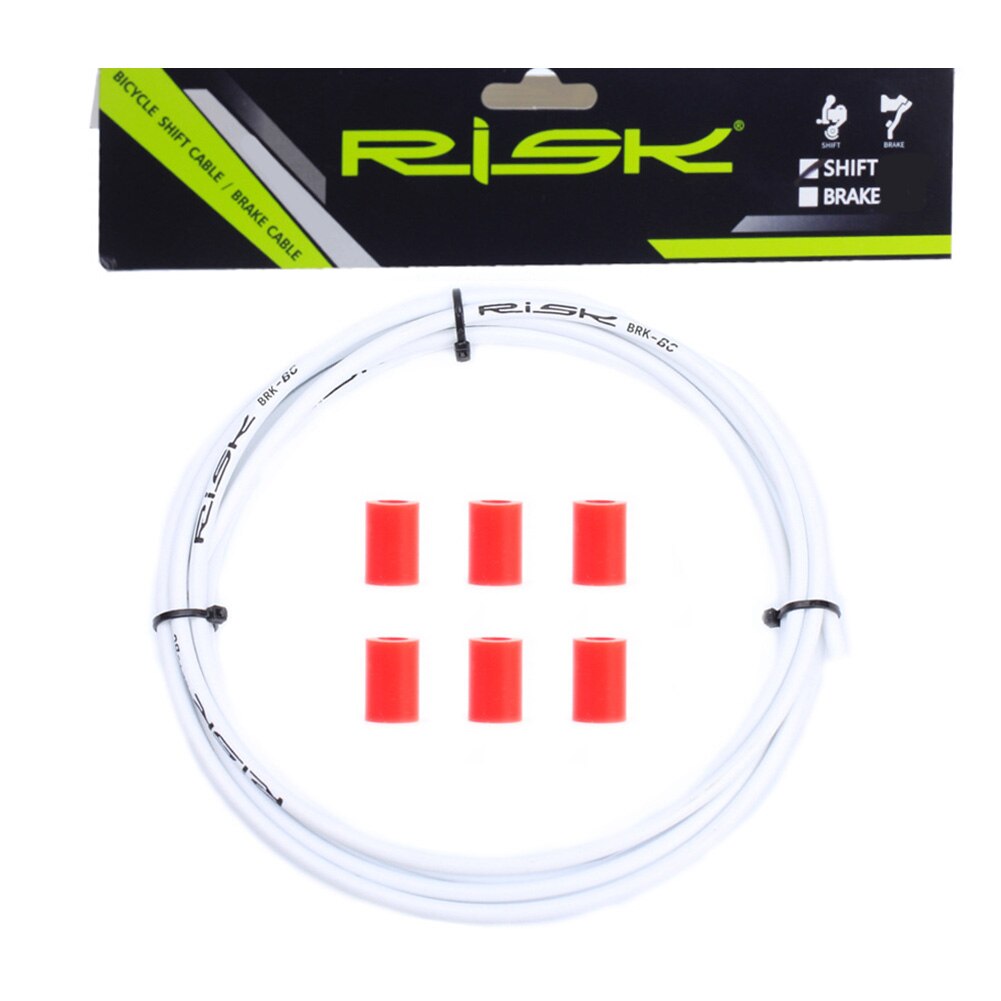 3 Meter Mountain Road Fiets Shift Derailleur/Brake Outer Case Kabel Slang Behuizing Voor Vouwen/Skid Fiets/gedeeltelijke Elektrische Fietsen: White Brake