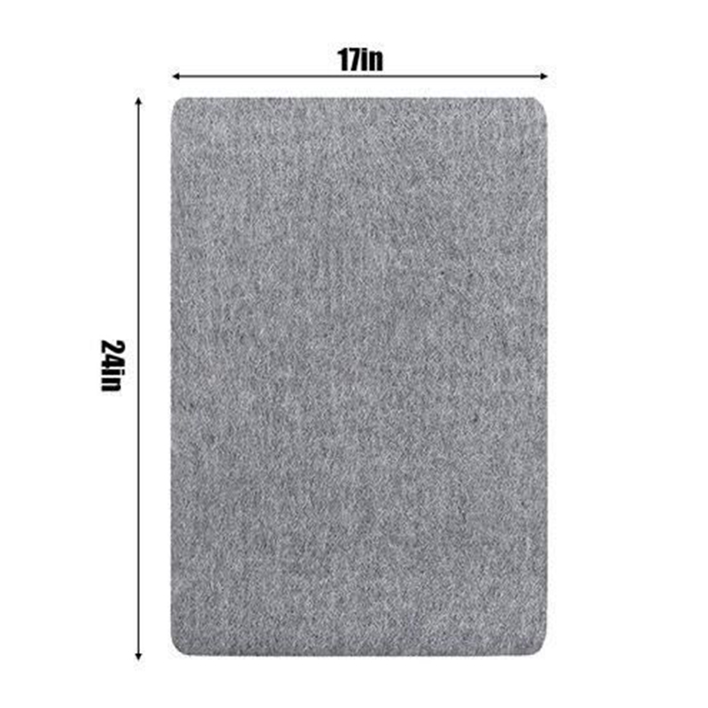Jacobson's Wol Strijkpad voor Quilters - 100% Wol Vilt Persen Mat - De ideale Persen Pad voor Thuis & Commercieel Strijken (17x24