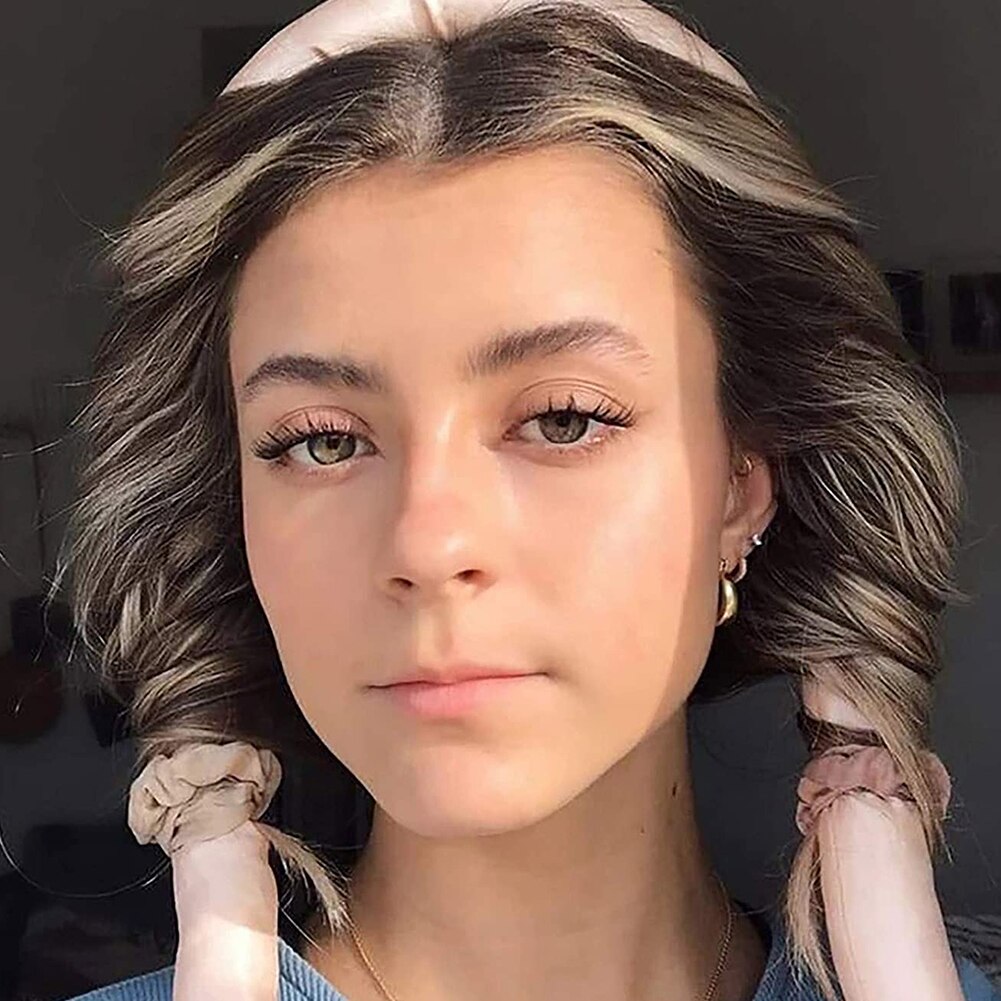 Heatless Curling Rod Headband No Heat Curls Ribbon Hair Rollers Sleeping Soft Headband Hair Curlers Ribbon Hair Styling Tools