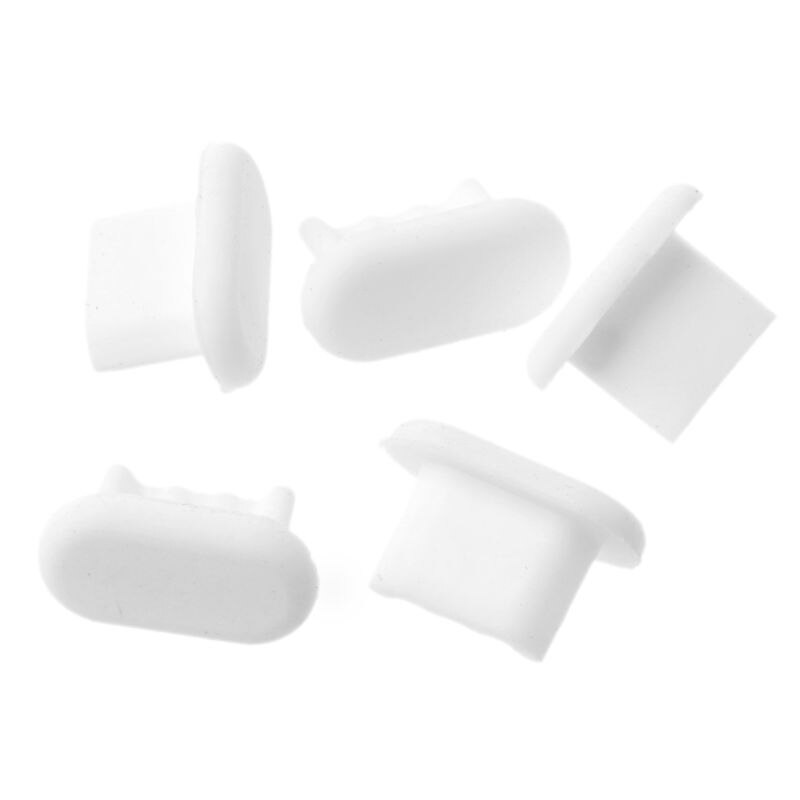 10 Sets Charging Port Micro USB Plug Protection 3.5mm Earphone Dustproof SIM Card Removal Tool for Smart Phone Accessories