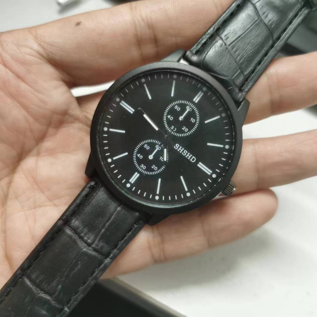 WOKAi DESIGN Zegarki sportowe ze szkła kwarcowego Wodoodporny klasyczny luksusowy automatyczny zegarek dla mężczyzn: Rose